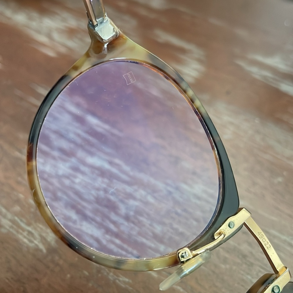 Persol 3248-v Caffe brown tortoise and gold metallic eyeglasses with case - Picture 8 of 16